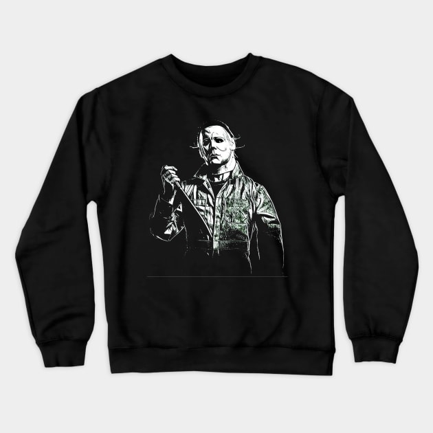 Michael Myers halloween Crewneck Sweatshirt by Fred_art_61